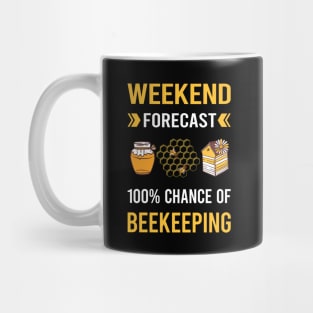 Weekend Forecast Beekeeping Beekeeper Apiculture Mug